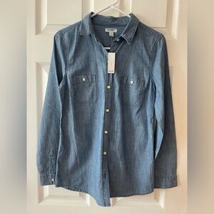 Old Navy Classic Blue Denim Shirt